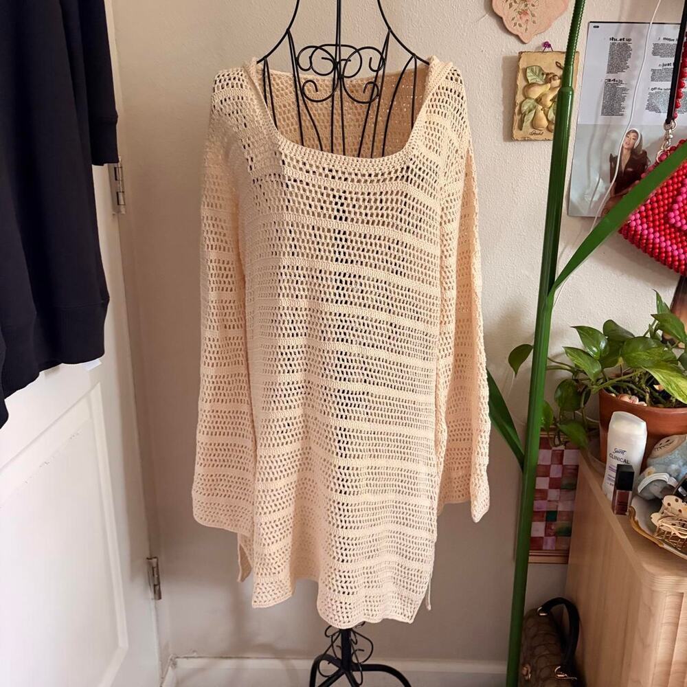 Spell & Gypsy x Wolfcub Odette Crochet Mini Dress L